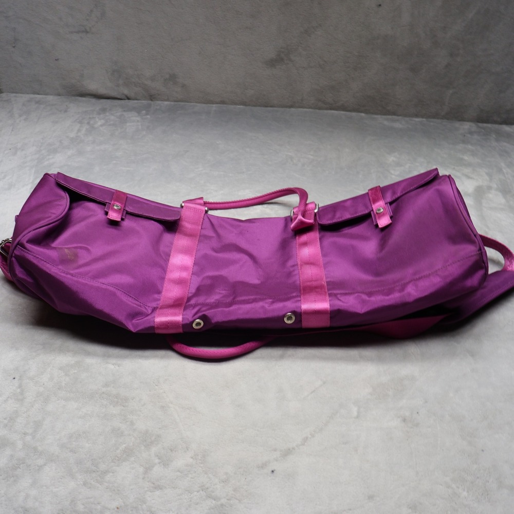 Lululemon Bag‎ Women OS Purple Duffel Yoga Gym Travel Weekender Athletic Sporty